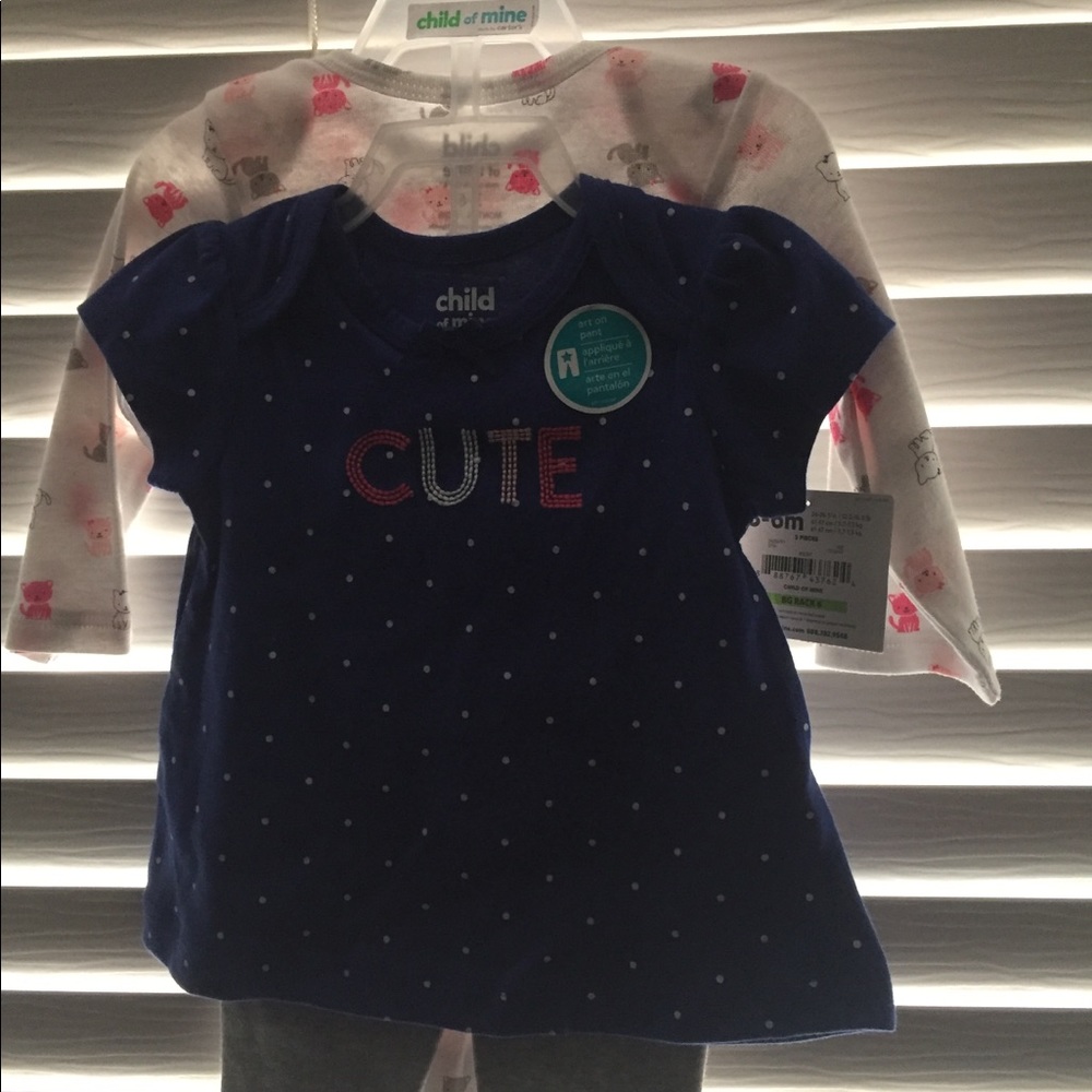 Brand new three pieces included